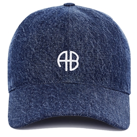 Anine Bing Jeremy Baseball Cap, Clean Indigo